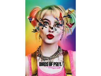 PLAKÁT 61 x 91,5 cm|BIRDS OF PREY  HARLEY QUINN|DAZED AND CONFUSED