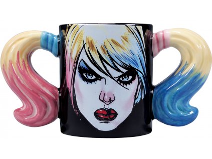 HRNEK KERAMICKÝ 3D|DC COMICS  350 ml|HARLEY QUINN|LOVE STINKS