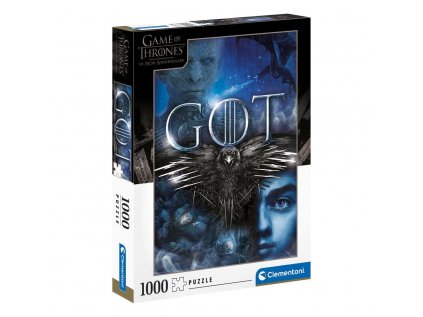 PUZZLE 1000 KUSŮ|GAME OF THRONES  THREE-EYED RAVEN|50 x 69 cm