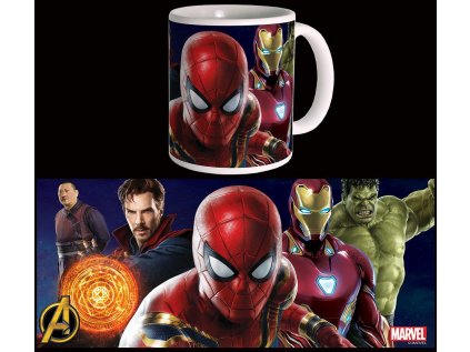 HRNEK KERAMICKÝ|MARVEL  300 ml|SPIDERMAN|AVENGERS INFINITY