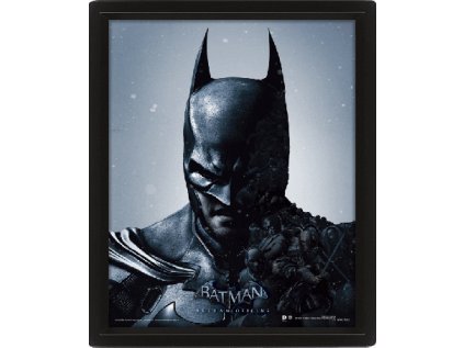 OBRÁZEK 3D|26 x 20 cm|DC COMICS  BATMAN ARKHAM|BATMAN/JOKER