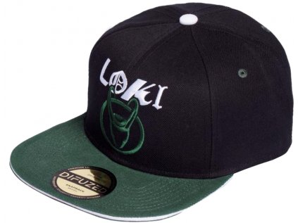 ČEPICE KŠILTOVKA|SNAPBACK|MARVEL  LOKI LOGO