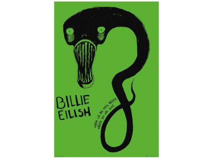 PLAKÁT 61 x 91,5 cm|BILLIE EILISH  GHOUL