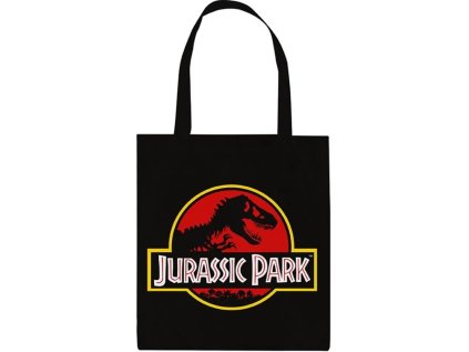 TAŠKA SHOPPING|JURASSIC PARK  LOGO|41 x 37 cm