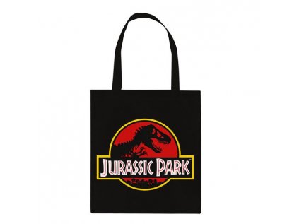 TAŠKA SHOPPING|JURASSIC PARK  LOGO|41 x 37 cm