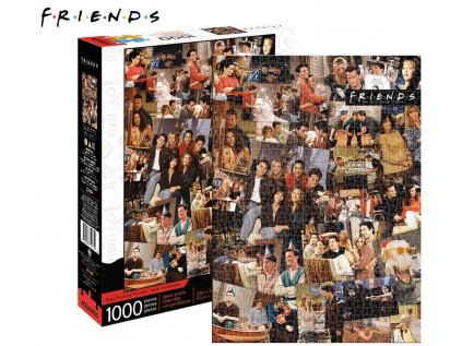 PUZZLE 1000 KUSŮ|FRIENDS  COLLAGE|71 x 51 cm