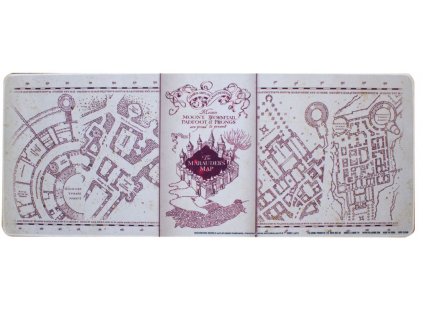 PODLOŽKA HERNÍ|HARRY POTTER  MARAUDERS MAP|80 x 40 cm