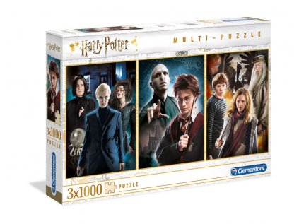 PUZZLE|HARRY POTTER  CHARACTERS|3 X 1000 KUSŮ