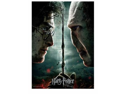 PUZZLE 1000 KUSŮ|HARRY POTTER  HARRY VS VOLDEMORT|48 x 68 cm