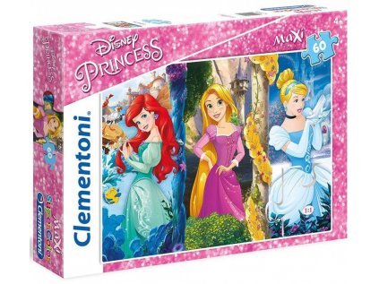 PUZZLE|DISNEY  PRINCESS|MAXI|60 KUSŮ