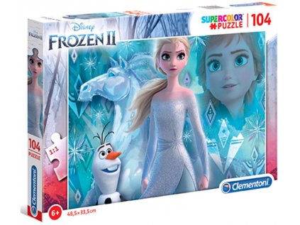 PUZZLE 104 KUSŮ|DISNEY|FROZEN II  ELSA|33,5 x 48,5 cm