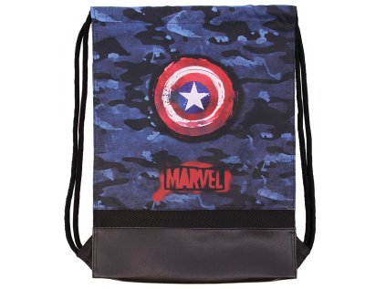 PYTLÍK GYM BAG|MARVEL  CAPTAIN AMERICA SUPREME|34 x 49 cm