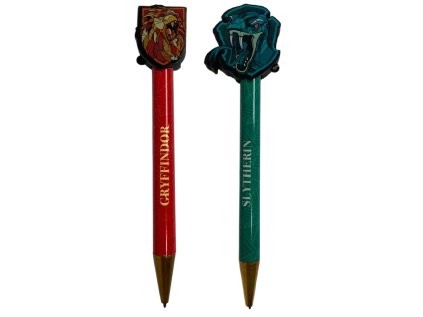 PROPISKA|SET 2 KUSŮ|HARRY POTTER  GRYFFINDOR & SLYTHERIN|DÉLKA 14 cm