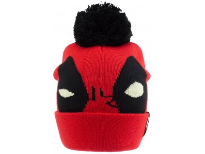 ČEPICE ZIMNÍ KULICH|MARVEL|DEADPOOL  FACE