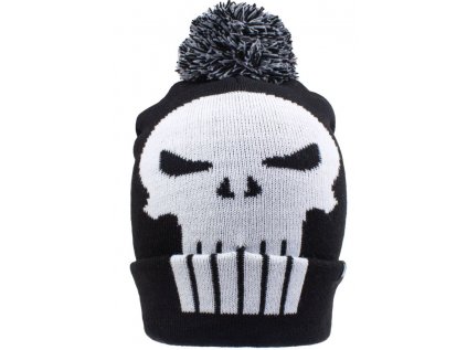 ČEPICE ZIMNÍ|MARVEL|PUNISHER  SKULL