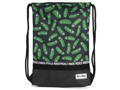 PYTLÍK GYM BAG|RICK AND MORTY  PICKLE RICK|34 x 49 cm