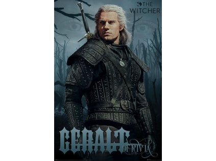 PLAKÁT 61 x 91,5 cm|THE WITCHER  GERALT OF RIVIA