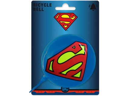 ZVONEK NA KOLO|DC COMICS  SUPERMAN LOGO|8,5 cm
