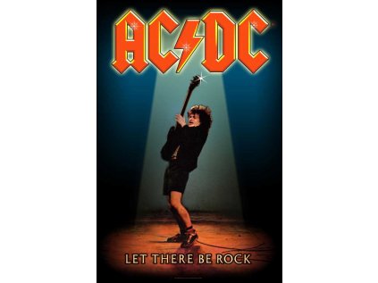 VLAJKA NA ZEĎ|AC/DC  LET THERE BE ROCK|70 x 106 cm