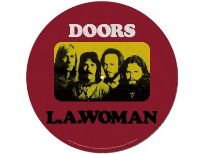 PODLOŽKA NA TALÍŘ GRAMOFONU  THE DOORS|LA WOMAN
