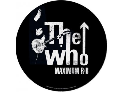 PODLOŽKA NA TALÍŘ GRAMOFONU  THE WHO|MAXIMUM R&B