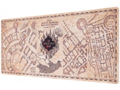 PODLOŽKA HERNÍ|HARRY POTTER  MARAUDERS MAP|80 x 35 cm