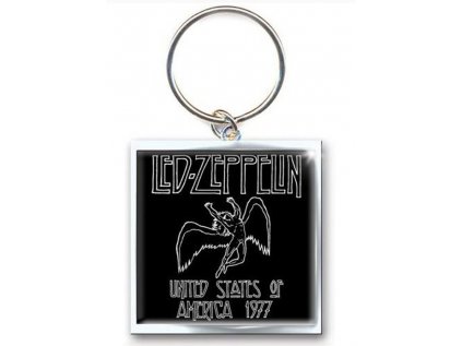 PŘÍVĚSEK NA KLÍČE|LED ZEPPELIN  1977 USA TOUR