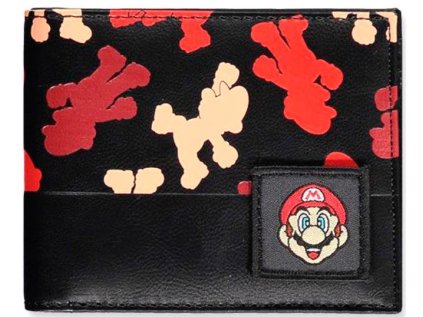 PENĚŽENKA OTEVÍRACÍ|NINTENDO  SUPER MARIO|11 x 9 cm