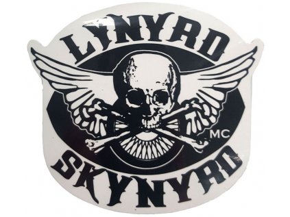 MAGNET KOVOVÝ|LYNYRD SKYNYRD  2D SKULL LOGO