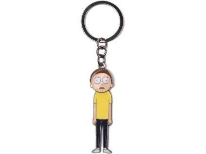 PŘÍVĚSEK NA KLÍČE|RICK AND MORTY  MORTY WITH MOVABLE HEAD