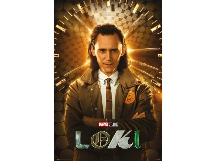 PLAKÁT 61 x 91,5 cm|MARVEL  LOKI|TIME VARIANT