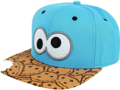 ČEPICE KŠILTOVKA|SNAPBACK  SESAME STREET|COOKIE