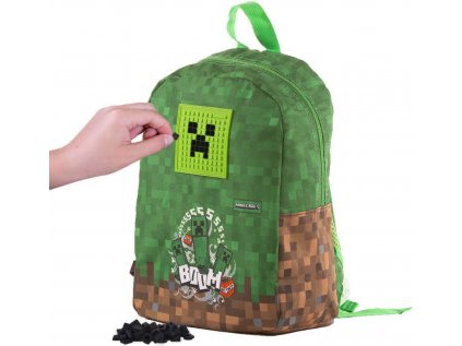 BATOH DĚTSKÝ|MINECRAFT  CREEPER BOOM|27 x 34 x 15 cm