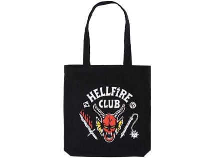 TAŠKA SHOPPING|STRANGER THINGS  HELLFIRE CLUB|37 x 39 x 10 cm