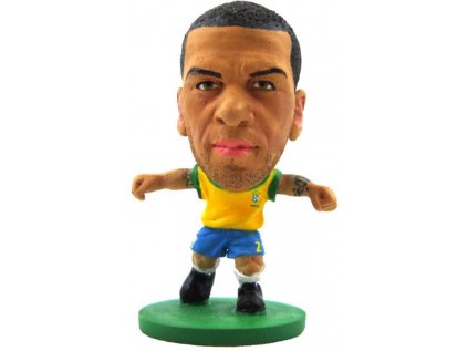 FIGURKA SBĚRATELSKÁ|BRASIL  FOTBALOVÝ HRÁČ|DANI ALVES|5 cm