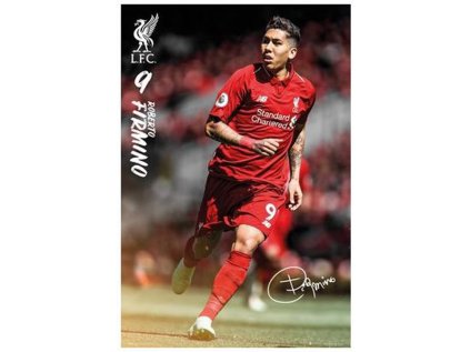 PLAKÁT 61 x 91,5 cm  LIVERPOOL|FIRMINO 18-19