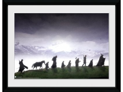 PLAKÁT V RÁMU 30 x 40 cm  LORD OF THE RINGS|FELLOWSHIP