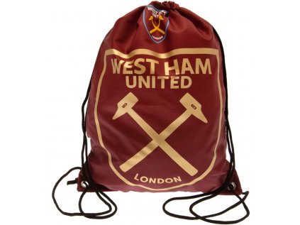 PYTLÍK GYM BAG|WEST HAM UNITED FC  LOGO|44 x 33 cm