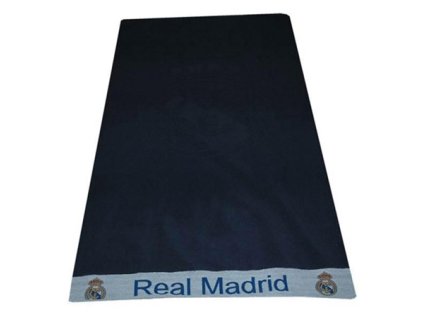 RUČNÍK OSUŠKA|REAL MADRID FC  80 x 160 cm|LUXUS|MODRÁ NAVY|ZNAK