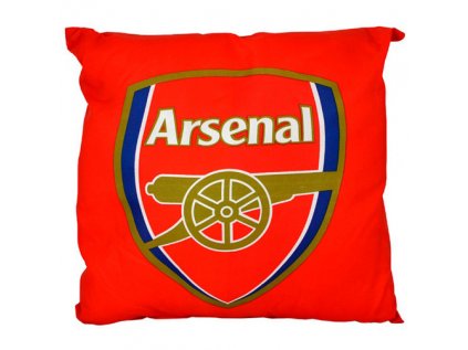 POLŠTÁŘ|ARSENAL FC  37 x 37 cm|ZNAK|POLYESTER|ČERVENÝ