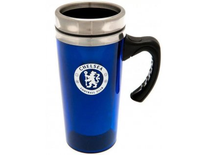 HRNEK CESTOVNÍ NEREZ S RUKOJETÍ  450 ml|CHELSEA FC|MODRÝ