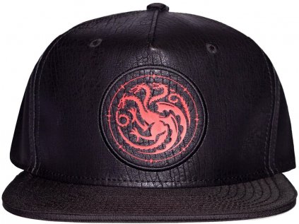 ČEPICE KŠILTOVKA|SNAPBACK  HOUSE OF DRAGON|TARGARYEN SYMBOL