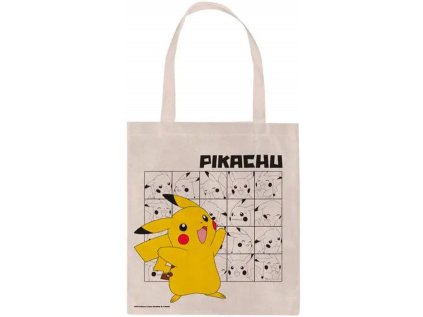 TAŠKA SHOPPING|POKÉMON  PIKACHU|37 x 42 cm