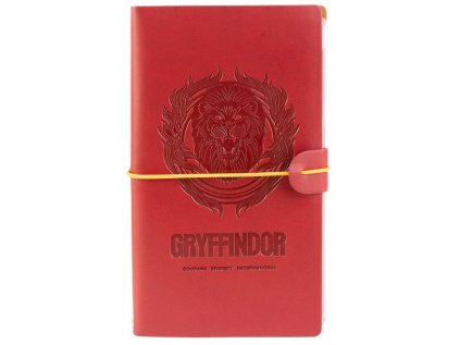 BLOK|ZÁPISNÍK|HARRY POTTER  GRYFFINDOR|TRAVEL BLOK|12 x 19,5 cm