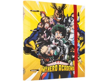 KROUŽKOVÝ POŘADAČ|MY HERO ACADEMIA  PREMIUM|WARRIORS|28 x 32 x 4 cm