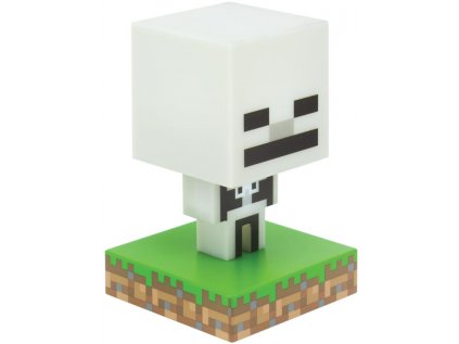 FIGURKA SVÍTÍCÍ|MINECRAFT  SKELETON ICON|VÝŠKA 10 cm