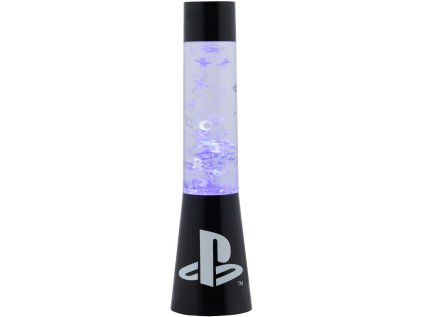 LAMPA DEKORATIVNÍ LÁVOVÁ  PLAYSTATION|PS SYMBOLS|VÝŠKA 33 cm