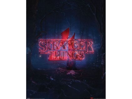 PLAKÁT 40 x 50 cm|STRANGER THINGS  SEASON 4 TEASER