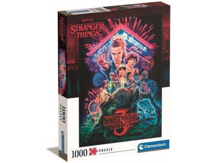 PUZZLE 1000 KUSŮ|STRANGER THINGS  SEASON 3|50 x 69 cm