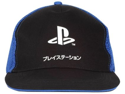 ČEPICE KŠILTOVKA|SNAPBACK  PLAYSTATION|KATAKANA LOGO